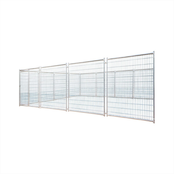 Modular mesh enclosure 6m x 6m